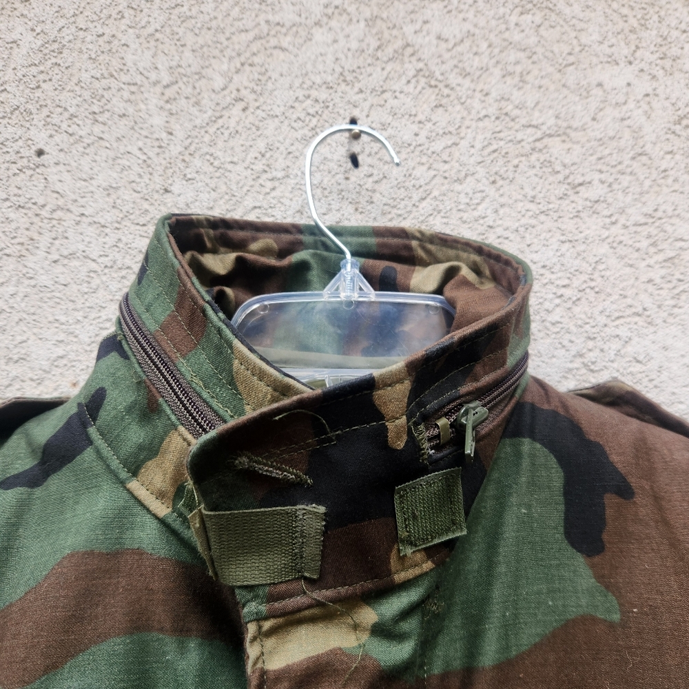 Vintage Cold Weather Mens Jacket Medium Camo Hunting Liner USA Morgan America Co - Picture 3 of 16